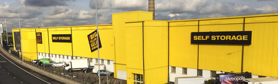 The Big Yellow Self Storage Company in Bow, East London